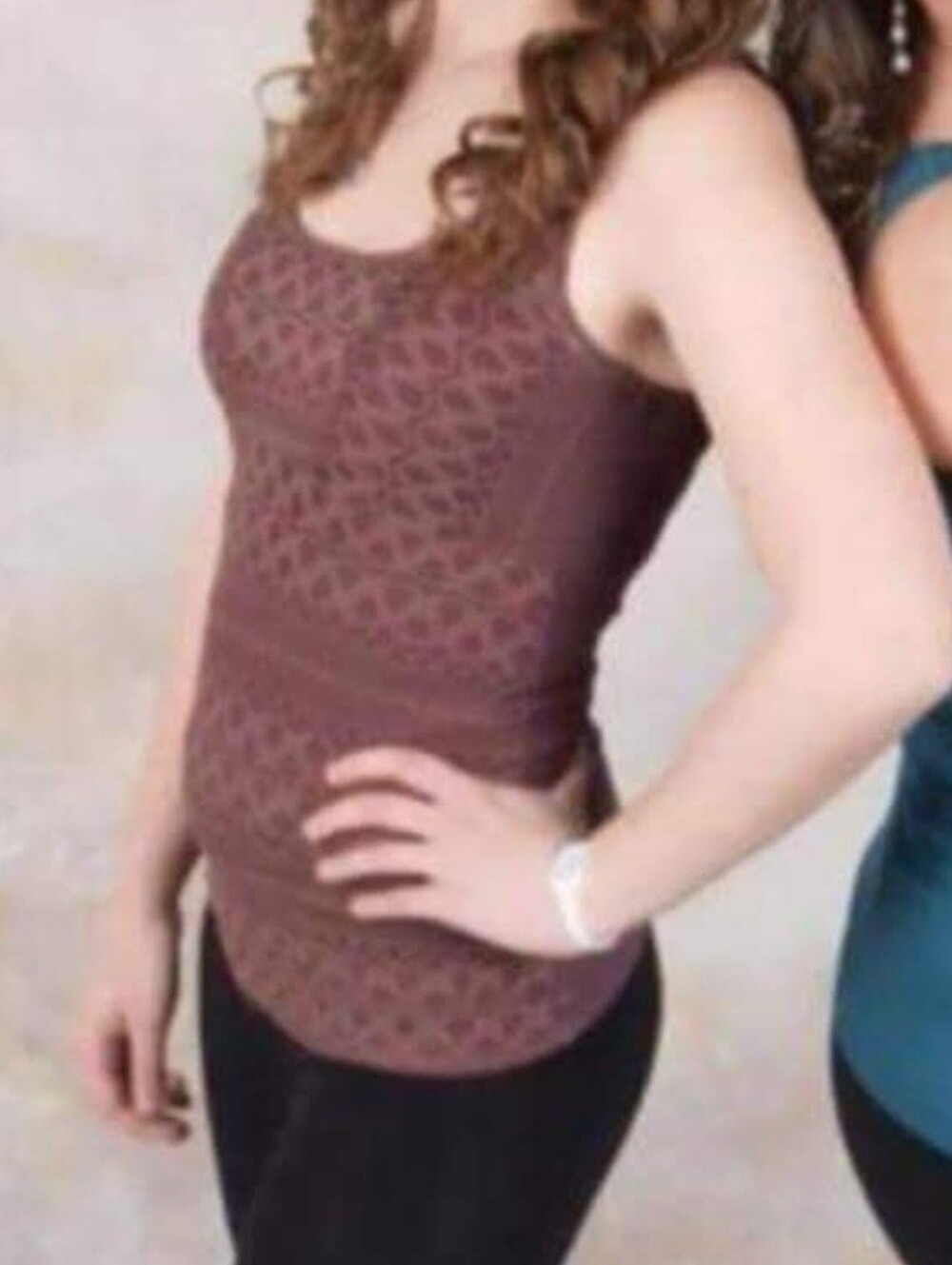 🔥4/$20 Burgundy Tank Top Set - Charlotte Russe
